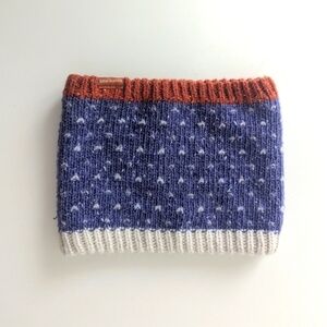 Purple Knit Neck Warmer Souris Mini